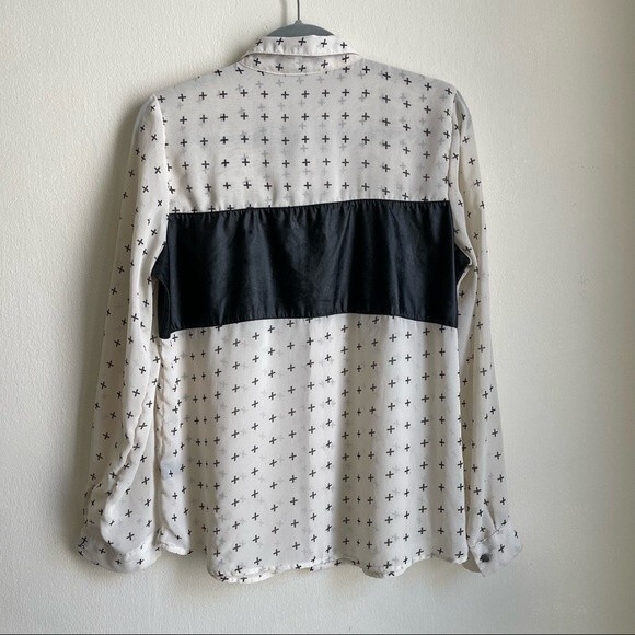 Paper Tee Milky Botton Up Shirt - L - Picture 5 of 10